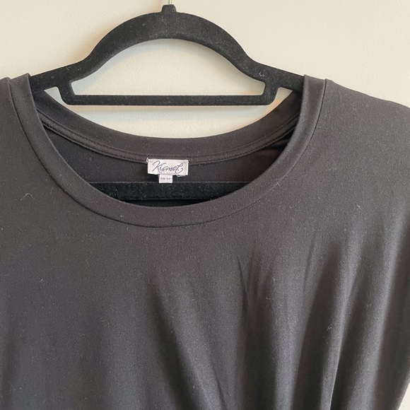 Black Mini Dress - Picture 3 of 4